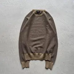 00s~ a.p.c border knit ボーダー 黒 ブラウン ニットのサムネイル