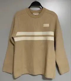 90s A BATHING APE 初期タグ ウールセーター ベージュ Mサイズ