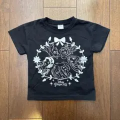 ディズニープリンセス Tシャツ 100cm ブラック