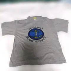 90s　TRUSSARDI グレー TシャツシーサイドヨットクラブLLサイズのサムネイル