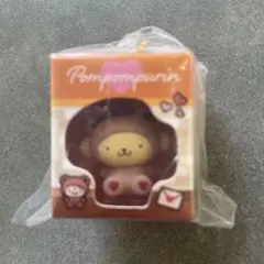 ポムポムプリン カプセルトイ ボールチェーン付き