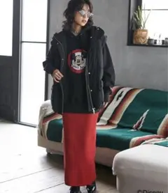 綿100％　ミッキーマウスクラブ裏起毛パーカー