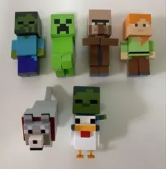 マインクラフト　フィギュア Minecraft　ブロックスタイル