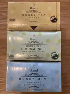 はちみつ紅茶 レモン＆ジンジャー はちみつミント 紅茶 ティーバッグ 3箱75包のサムネイル