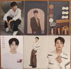 SEVENTEEN セブチ ウォヌ ポストカード シール カラモバ 生写真