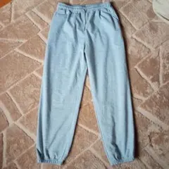 スウェットパンツ　ジョガーパンツ　グレー　L