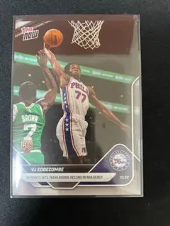 2025 topps now NBA 11 VJ EDGECOMBE