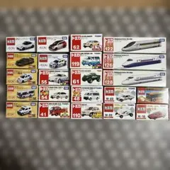 トミカ22個セット(AEON7個、ミュージアム3個、江ノ電バス1個、新幹線3