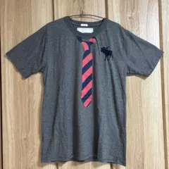 新品未使用 Abercrombie&Fitch アバクロ Tシャツ グレー