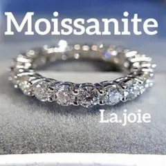 （最高品質）モアサナイトフルエタニティ 3mm リング【12号】