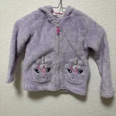 H&M ユニコーンポケット フリースジャケット 2-4A