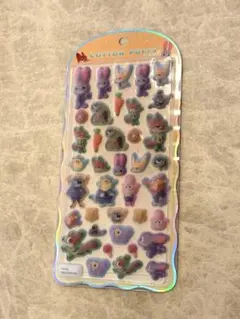 ズートピア　コットンパフィーシール　正規品　ボンボンドロップシール