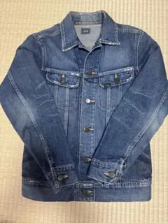 美品/L相当WTAPS デニムジャケット 日本製 ジップアップ ロゴ ブルー 