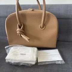 vasic amber mini mini ブラウン系ハンドバッグ美品雑誌掲載品 - メルカリ