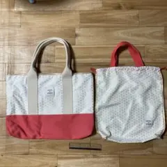 LeSportsac トートバッグ 2点セット キューブ柄 風間ゆみえ - メルカリ