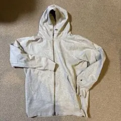Champion グレー フルジップパーカー