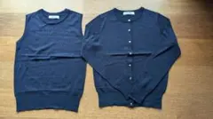 アンサンブルニット カーディガン