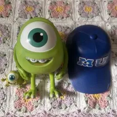 モンスターズ・ユニバーシティ　ちびマイク・ワゾウスキ プライズフィギュア×2
