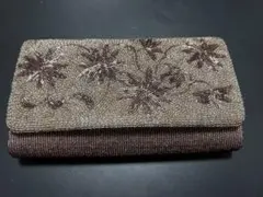 ビーズバッグ　和装バッグ　パーティバッグ　クラッチ