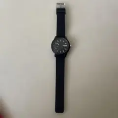 今月まで‼️最終値下げ‼️ラコステ　ブラック アナログクォーツ腕時計
