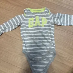 GAP ベビー ロンパース 6-12ヶ月 グレー・イエロー