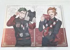 ツイステ　5th ユニオンバースデー　メタルポストカード　トレイ、ケイト