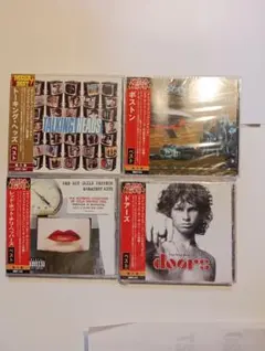 洋楽ベスト トーキング・ヘッズ レッド・ホット・チリ・ペッパーズ ドアーズ 4枚