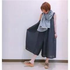 【美品】AK+1 by EFFE BEAMS 2WAYスカーチョ　【モカ】