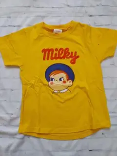 新品　不二家　ポコちゃん　半袖Tシャツ　120cm　ペコちゃん　ミルキー