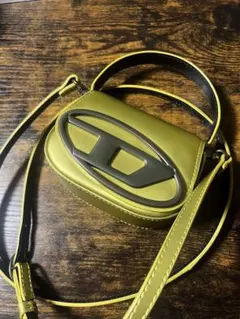 DIESEL 1DR レザー ミニショルダーバッグ XS