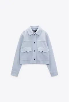 ZARA ソフトショートジャケット
