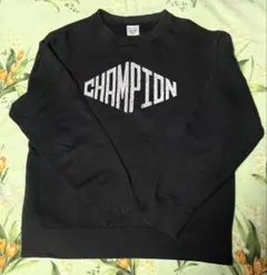 Champion ブラック トレーナー LL