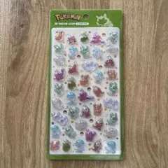 韓国限定 3Dクリスタルステッカー ニャオハ単品