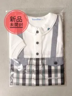 【新品】familiar ファミリア 長袖カバーオール 60 150702のサムネイル
