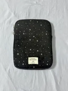 태블릿 케이스 스타 패턴 블랙 iPad