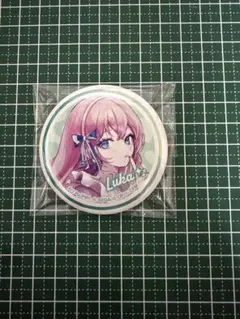 プロセカ ローソン ホログラム缶バッジ 巡音ルカ