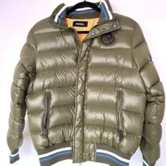 新品未使用 DIESEL ダウンジャケットカーキ