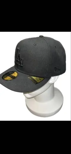 未使用　NEWERA 59FIFTY PC LA キャップ ブラック　７7/8