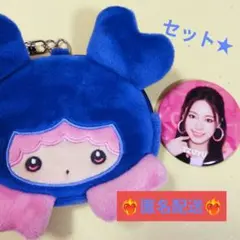 TWICE ツウィ 缶バッジポーチ サンリオ　セット