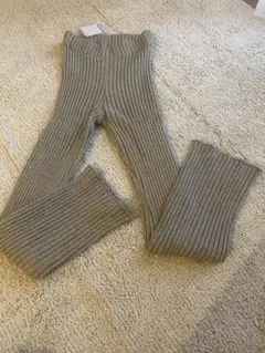 新品/NOAHL/ハイウエスト/ニットパンツ