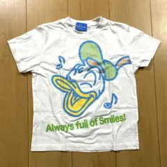 東京ディズニーリゾート ドナルドダック Tシャツ 120