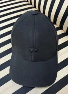 【美品】DIESEL ブラックキャップ 調整可能