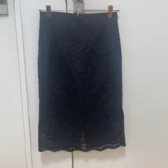 GU 黒 レース タイトスカート Mサイズ