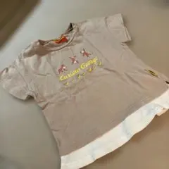 おさるのジョージ Tシャツ 100cm