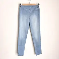 グンゼ✨ソフトデニムレギンスパンツ【Ｍ】スキニー　ストレッチ　レギパン