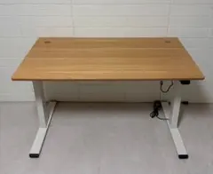 昇降式デスク　パソコンデスク　120cm×60cm 高さ72〜122cmのサムネイル