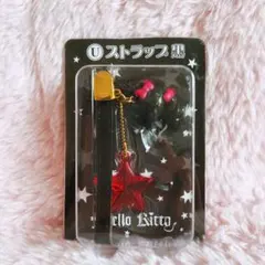 希少レア　ハローキティ　デビル　ストラップ　2008 サンリオ　平成レトロ