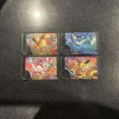 ポケモンフレンダ　ブイズ4種 サンダース　ニンフィア　シャワーズ　ブースター