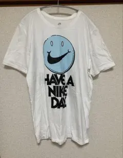 再値下げ！nike have a nike day スマイル半袖TシャツL