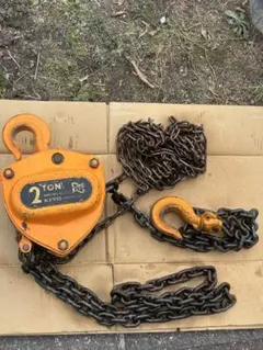 KITO キトー チェーンブロック 3t 揚程 3m 動作良好 揚重 - メルカリ